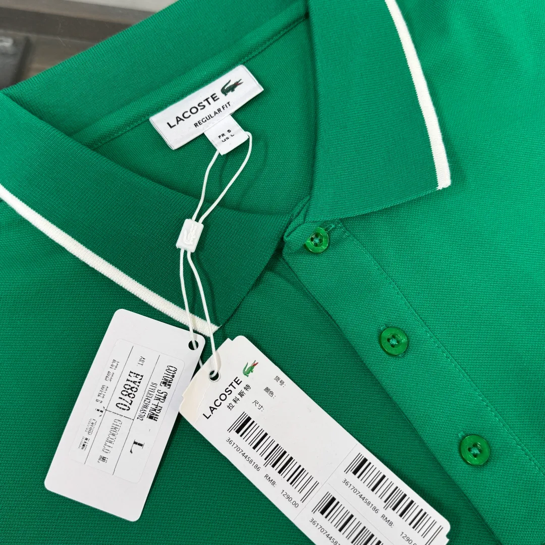 C🌟LACOSTE 2026 New Arrival polo ～ ✅ Same Style～ ， ！ ， ！ ！ ， ， ， ， 👍 Size：M L XL XXL 3XL（ ！）